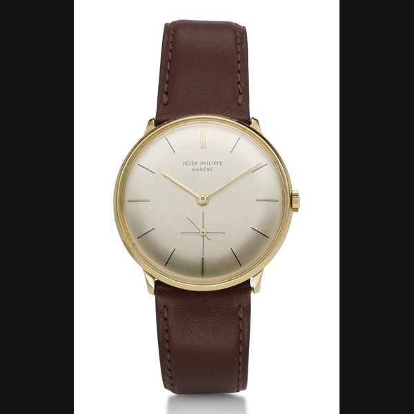 PATEK PHILIPPE, 18K YELLOW GOLD, CALATRAVA, REF. 2573