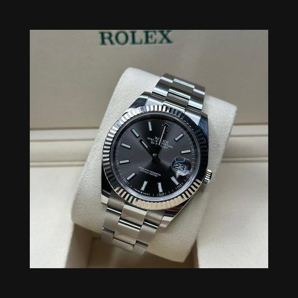 Rolex Rolex Datejust41 ROLEX 126334 DATEJUST 41 DARK RHODIUM INDEX OYSTER 2022