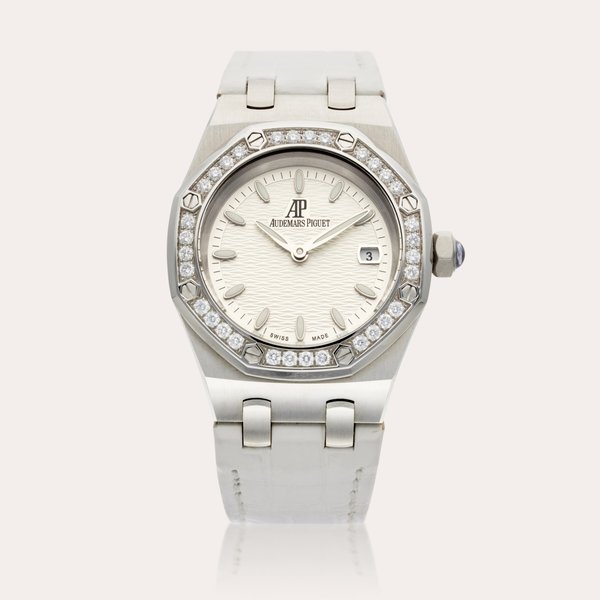 Audemars Piguet Lady Royal Oak | A stainless steel and diamond-set wristwatch with date, Circa 2010, Price & Market Data