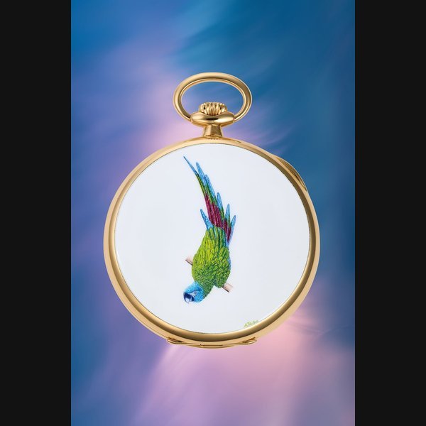 Patek Philippe Patek Philippe Ref. 974/24J “Blue-headed Macaw” by Anita Porchet