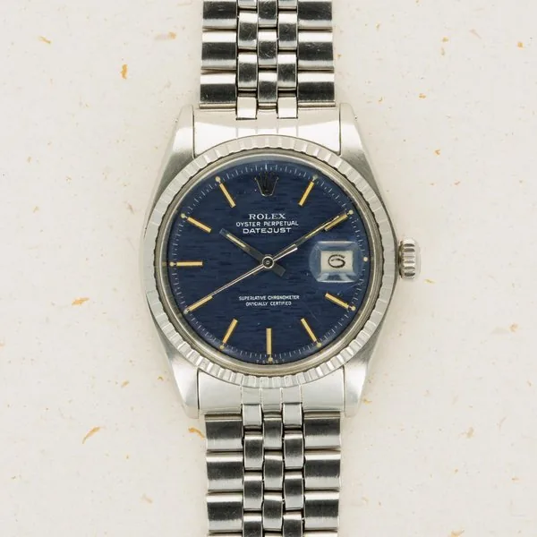 Rolex Rolex Datejust 1603 Blue Mosaic Dial · 1603