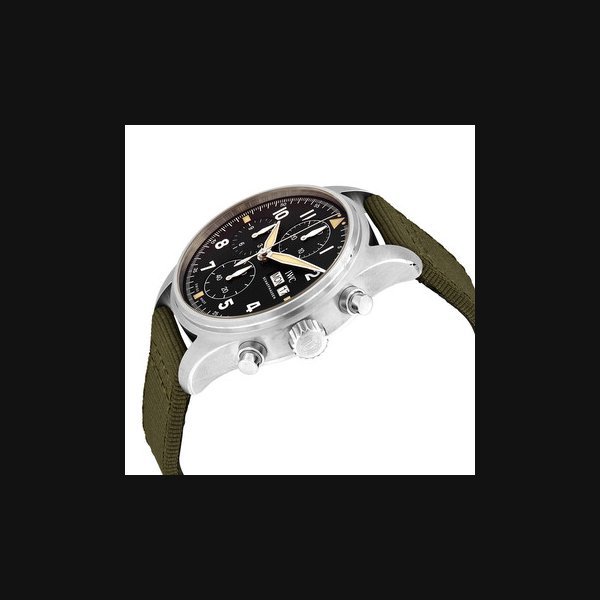 IWC IWCPilot Spitfire Chronograph Automatic Black Dial Men's Watch IW387901