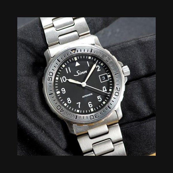 Sinn Sinn8829.Ti 40 mm TITAN Diver Tritium Reintitan BOX 8829 Automatic vintage BOX
