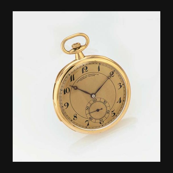 VACHERON CONSTANTIN. AN 18K GOLD OPENFACE MINUTE REPEATING KEYLESS LEVER DRESS WATCH SIGNED VACHERON & CONSTANTIN, GENEVE, MOVEMENT NO. 365087, CASE NO. 226226, CIRCA 1915