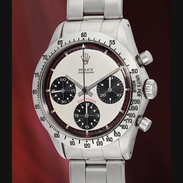 Rolex Rolex Ref. 6239; inside caseback additionally stamped 6239 Cosmograph Daytona “Paul Newman”