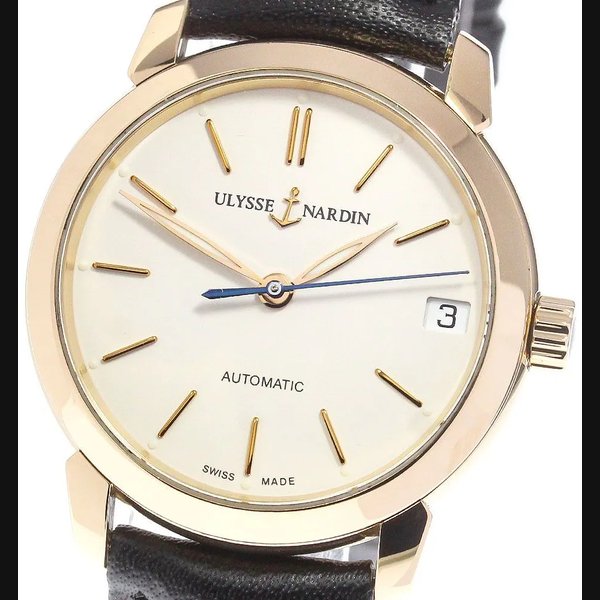 Ulysse Nardin 8106 116 Classico K18PG Automatic Women s Good Condition with Box Ref. 8106-116