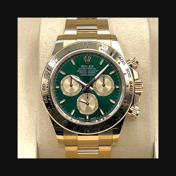 Rolex Rolex DaytonaCosmograph Daytona Bright Green & Golden 126508 2026/07