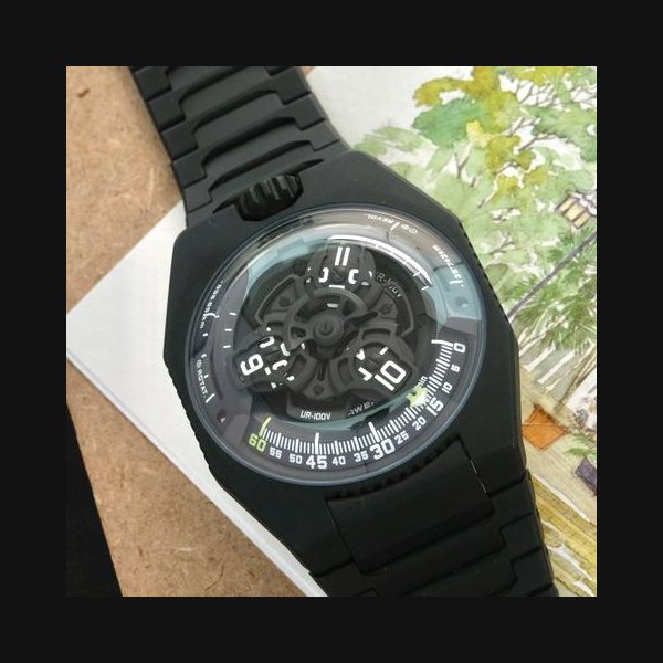 Urwerk UR-202UR-100V Full Black Titanium Jacket