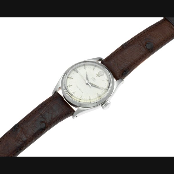 Tudor. A stainless steel manual wind wristwatch Model: Oyster Ref. 7934