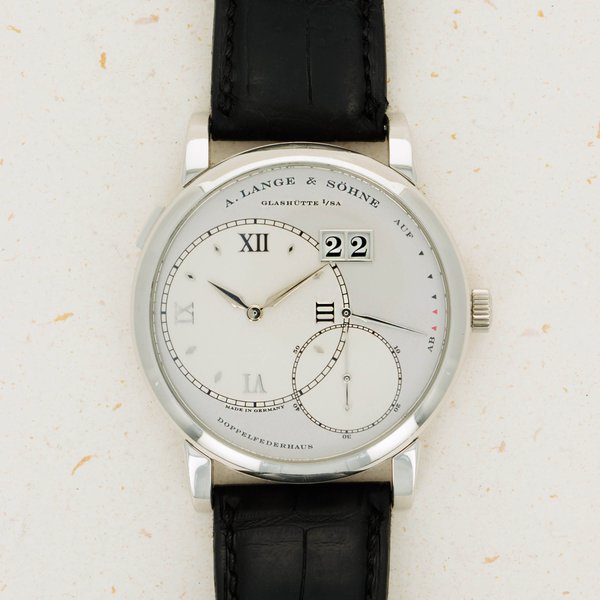 A. Lange & Sohne A Lange & Sohne Grande Lange 1 Platinum 117.025 · 117.025