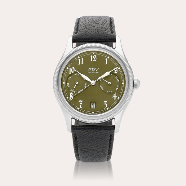 Kurono Calendrier Type I | A stainless steel triple calendar wristwatch, Circa 2022 | 精鋼全日曆腕錶，約2022年製