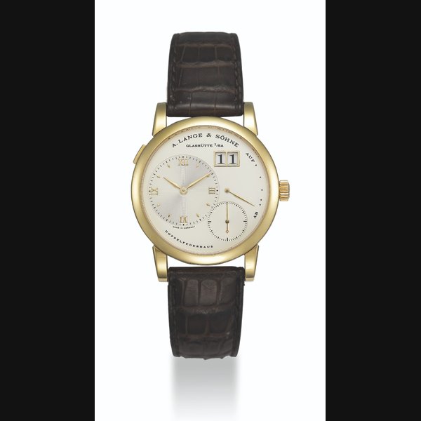 A. LANGE & SOHNE, GOLD LANGE 1 MOVEMENT NO. 3848, CASE NO. 111'852