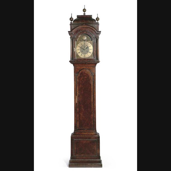 A fine George II walnut month-going longcase clock ROBERT MARKHAM, LONDON. CIRCA 1740