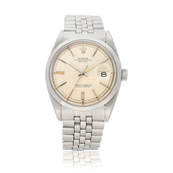 Rolex Rolex | Datejust, Reference 1600, A stainless steel wristwatch with date and bracelet, Circa 1972 | 勞力士 | Datejust 型號1600   精鋼鏈帶腕錶，備日期顯示，約1972年製 · 1600