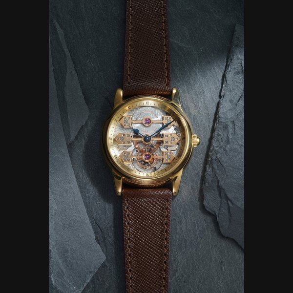 Girard Perregaux Girard Perregaux Ref. GP9910 Tourbillon sous trois Ponts d’or · GP9910