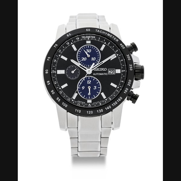 Seiko Seiko. A Stainless Steel Limited Edition "Brights Phoenix Chronograph" Bracelet Watch with Date, Accompanied with maker's presentation box, guarantee card, instruction manual and additional endangered species strap · SAGH015