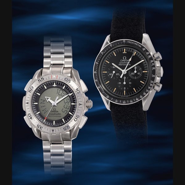 Omega Omega Ref. Moonwatch: 3570.50.00; X-33: 318.92.42.79.01.001 Speedmaster Professional “Moonwatch”; X-33