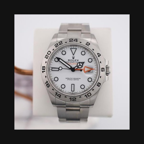 Rolex Explorer II42mm Stainless Steel White Dial 226570