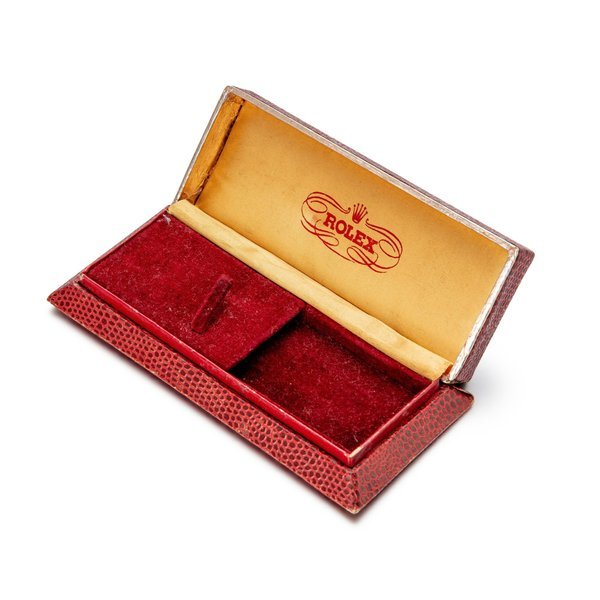 Rolex A leather presentation box, Circa 1950 | 勞力士 皮製盒子，約1950年製