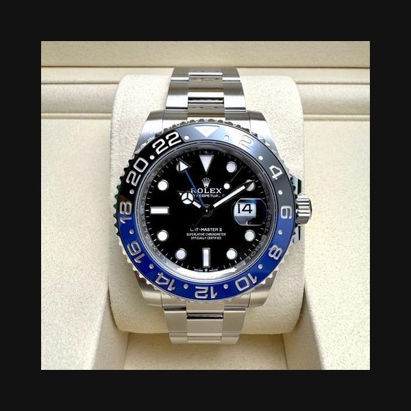 Rolex Rolex GMT-Master II2026 GMT-Master II Steel Black Dial "Batman"