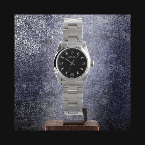 Rolex Rolex Oyster Perpetual31 | 77080 | Midsize | Black Dial | Rolex Service 06/2019