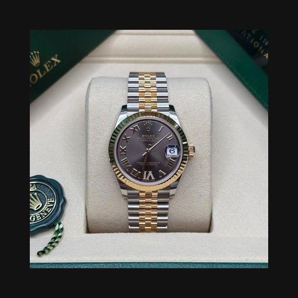 Rolex Rolex Datejust31 NEW 2026 Rhodium Roman Diamond 6 Dial Two Tone Yellow Gold Jubilee Bracelet