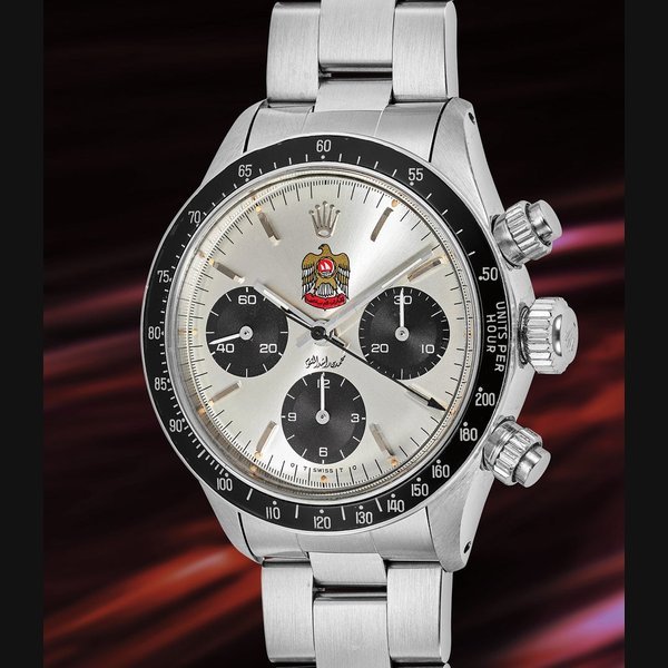 Rolex Rolex Ref. 6263; inside caseback additionally stamped 6264 Cosmograph Daytona “Desert Eagle”