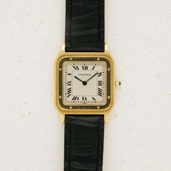 Cartier Cartier Santos Dumont 1576 18k YG