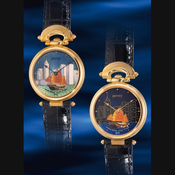 THE CONNOISSEUR Bovet THE CONNOISSEUR Bovet Ref. BC/DB02.0/00/HK day/1B/00/0 and BC/DB02.0/00/HK night/1B/00/0 Fleurier · BC/DB02.0/00/HK