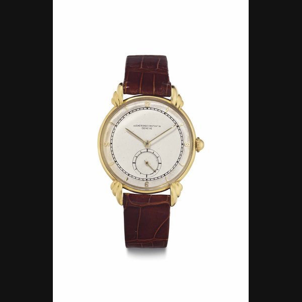 Vacheron Constantin Vacheron Constantin. A Fine 18k Gold Wristwatch with Unusual Lugs SIGNED VACHERON CONSTANTIN, GENÈVE, REF. 4322, MOVEMENT NO. 460'345, CASE NO. 291'892, MANUFACTURED IN 1946