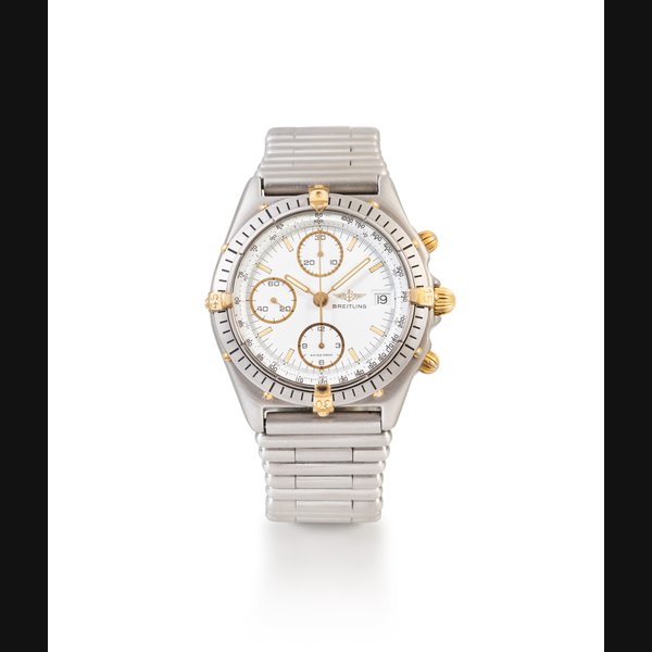 Breitling Chronomat, Ref. 81.950/B13047    Chronographe bracelet en acier et or jaune avec date |  Stainless steel and yellow gold chronograph wristwatch with date and bracelet    Vers 1990 |  Circa 1990