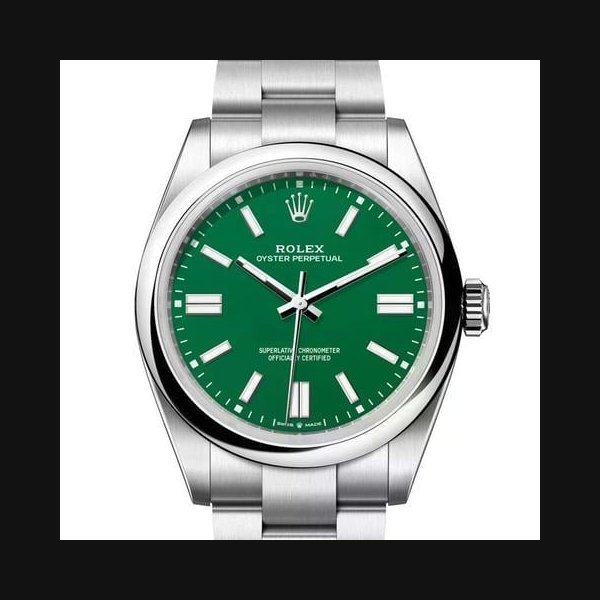 Rolex Rolex Oyster PerpetualUnworn 2026 41mm Green Dial Oyster Bracelet