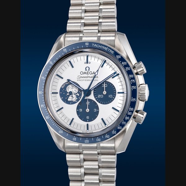 Omega Ref. 310.32.4250.02.001 Speedmaster Professional, “Silver Snoopy Award” 50th Anniversary