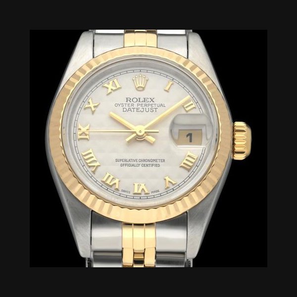 Rolex Rolex Lady-Datejust69173 / Pyramid Dial / With Box / Two-Tone Jubilee / 26mm / 1996