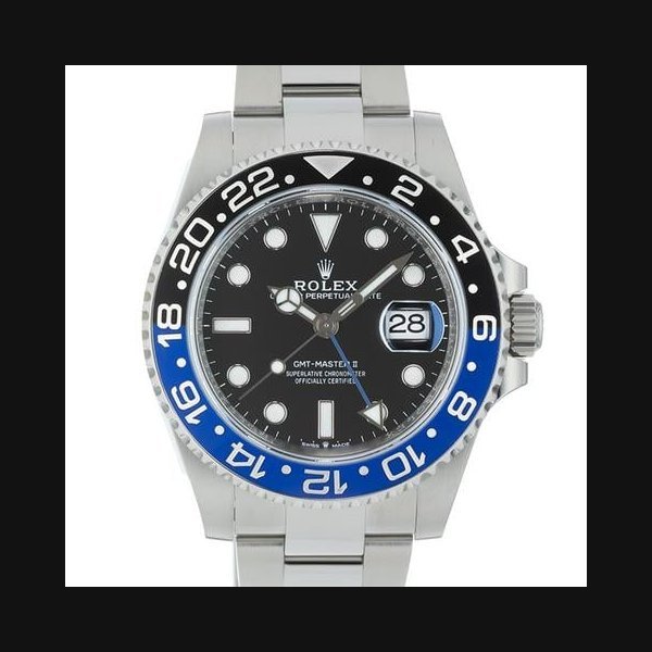 Rolex Rolex GMT-Master II126710BLNR Oyster Warranty 2023 Box/Paper