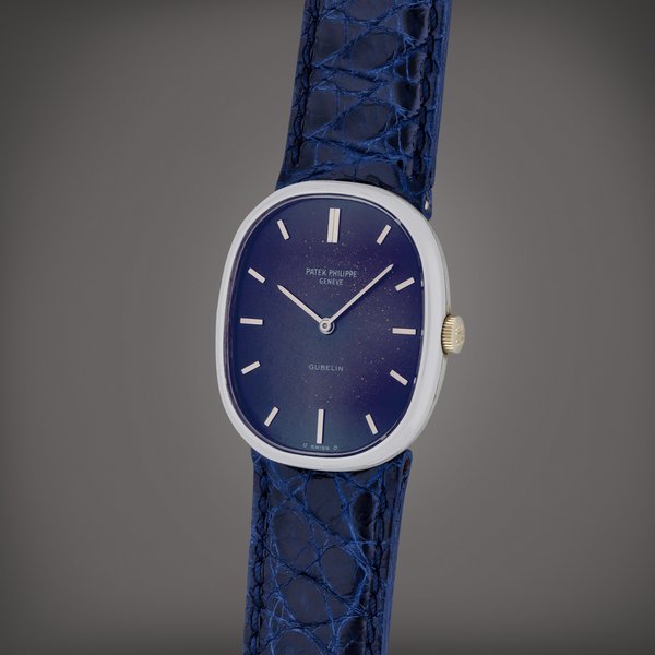 Patek Philippe Retaile by Gübelin: Ellipse, Reference 3648 | A white gold wristwatch | Circa 1973 · 3648
