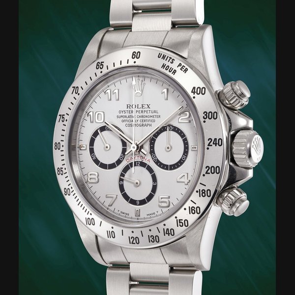 Rolex Rolex Ref. 16520, caseback stamped "16500" to the inside Cosmograph Daytona "Arabic Numerals"