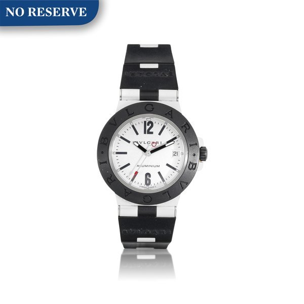 Bulgari Bvlgari | Reference AL 38 TA, An aluminum wristwatch with date, Circa 2006 | 寶格麗 | 型號AL 38 TA   鋁金屬腕錶，備日期顯示，約2006年製 · ERENCE