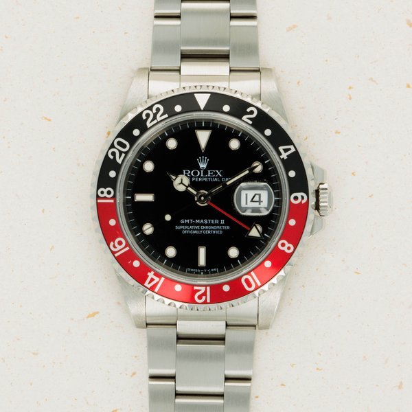 Rolex Rolex GMT-Master II 16710 Coke Box and Papers