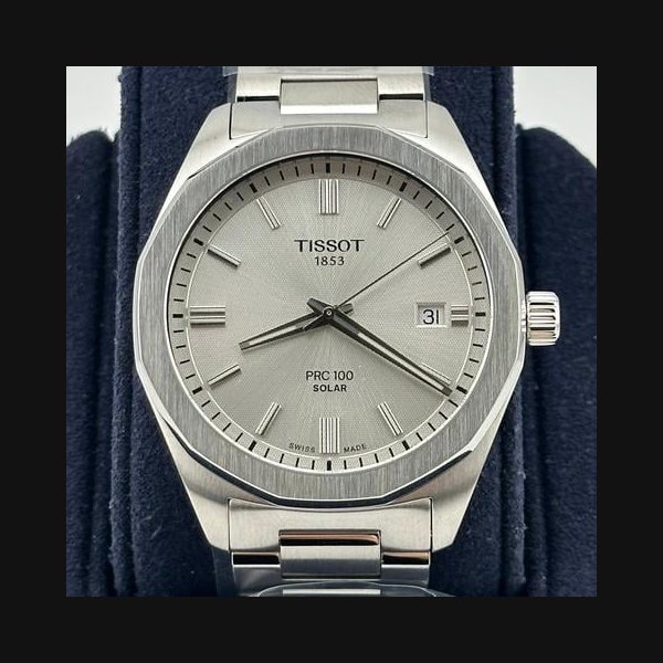 Tissot PRC 100Solar Quartz 39mm Tissot T1514221103100 BNIB Complete Set Ref. T151.422.11.031.00