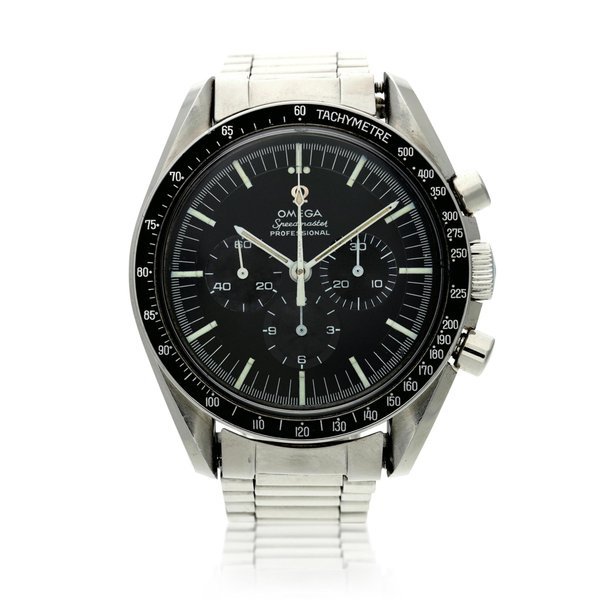 Omega Reference 145.012 Speedmaster, A stainless steel chronograph wristwatch with bracelet, Circa 1969