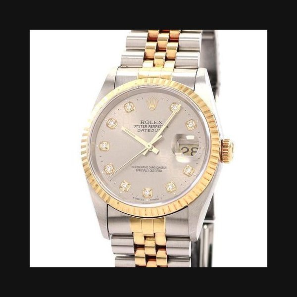 Rolex Rolex Datejust16233G Automatic 1994 Gold/Steel Very good