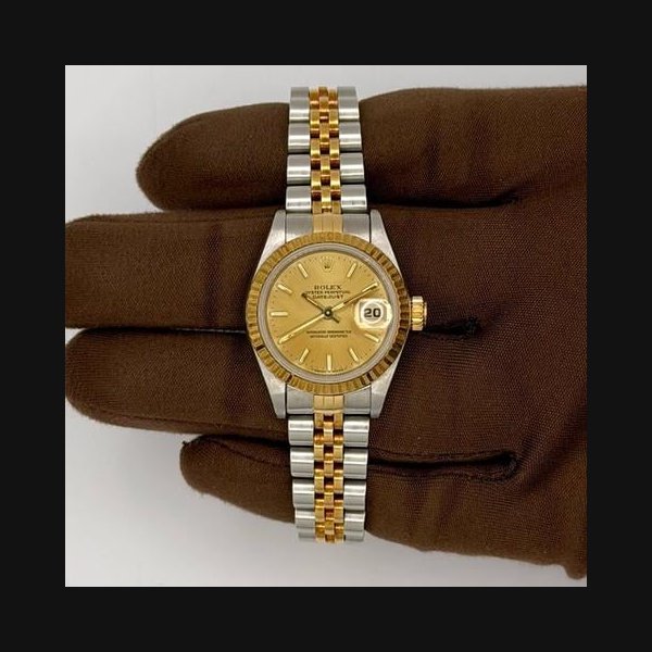 Rolex Rolex Lady-Datejust1995 Rolex Datejust 26mm Stainless Steel/Yellow Gold 69173