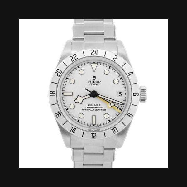Tudor Black Bay ProWhite Opaline Full Set + Extra Bracelet Ref. M79470-0004