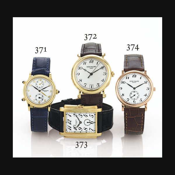 PATEK PHILIPPE. A FINE 18K GOLD AUTOMATIC WRISTWATCH WITH CENTER SECONDS AND DATE SIGNED PATEK PHILIPPE, GENEVE, "OFFICIER", MOVEMENT NO. 3416018, CASE NO. 4273945, REF. 5053/1, CIRCA 2000