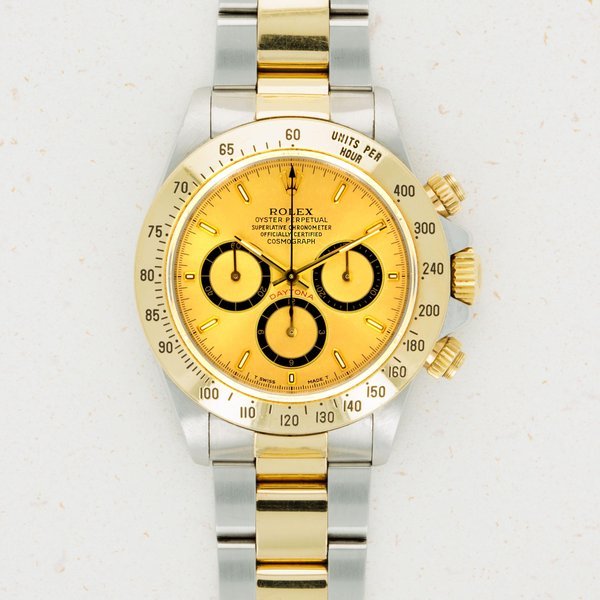 Rolex Rolex Daytona 16523 Zenith Movement Two-Tone Champagne Dial
