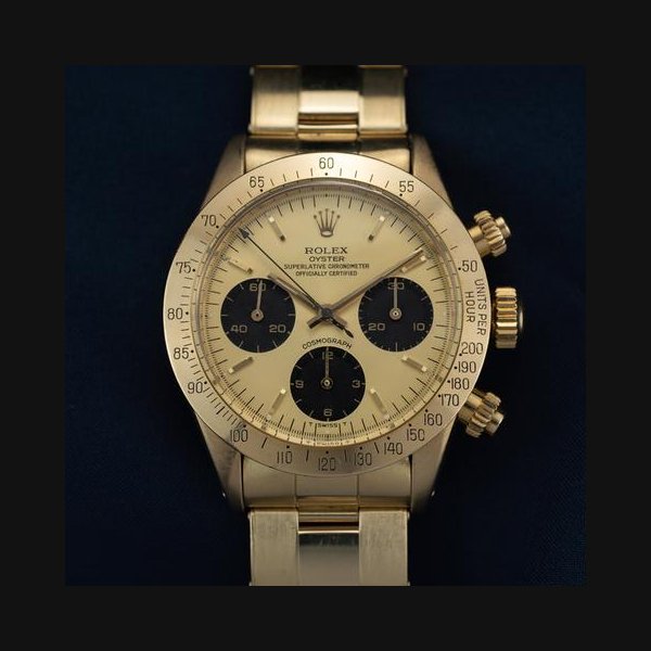 Rolex DaytonaCosmograph Daytona 6265 14kt yellow gold Rare