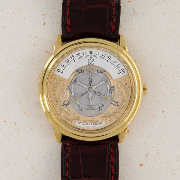 Audemars Piguet Audemars Piguet Star Wheel 2570BA 18k YG Engraved Dial, Price & Market Data