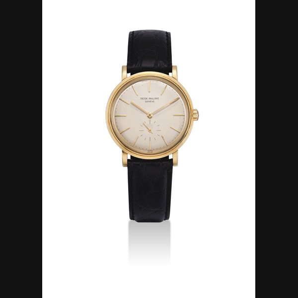 PATEK PHILIPPE. AN 18K GOLD AUTOMATIC WRISTWATCH SIGNED PATEK PHILIPPE, GENEVE, REF. 3429, MOVEMENT NO. 1'113'080, CASE NO. 2'626'117, MANUFACTURED IN 1963