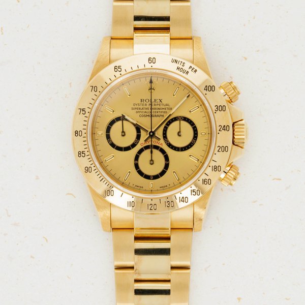 Rolex Rolex Cosmograph Daytona Gold Zenith Movement 16528